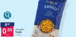 ALDI CUCINA NOBILE Fusilli 500g aanbieding