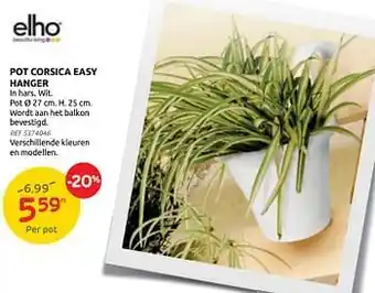 Brico Pot corsica easy hanger aanbieding