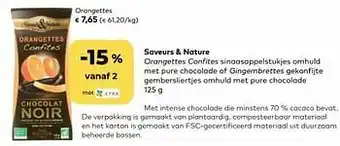 Saveurs + nature orangettes