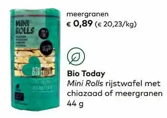 Bio Planet Bio today meergranen aanbieding