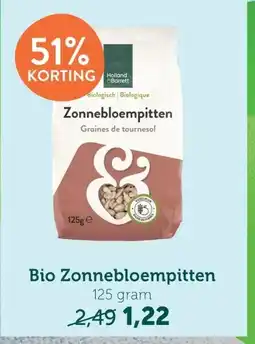 Holland & Barrett Bio Zonnebloempitten aanbieding