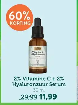Holland & Barrett 2% Vitamine C + 2% Hyaluronzuur Serum aanbieding