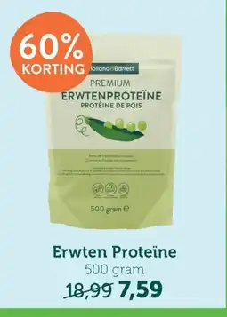 Holland & Barrett Erwten Proteïne aanbieding