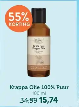 Holland & Barrett Krappa Olie 100% Puur aanbieding