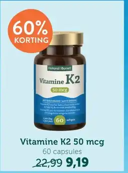 Holland & Barrett Vitamine K2 50 mcg aanbieding