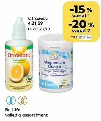 Bio Planet Be-life citrobiotic aanbieding