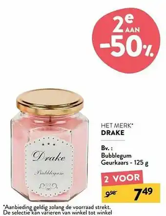 Bubblegum geurkaars