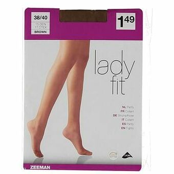 Zeeman Lady Fit - Panty - Stretch - 15 den aanbieding