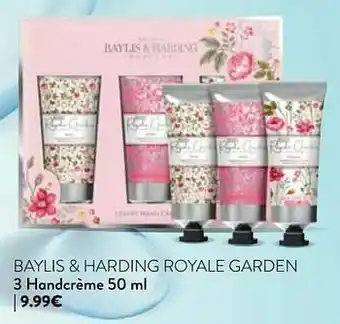 Baylis + harding royale garden 3 handcrème