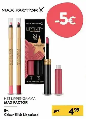 Colour elixir lippotlood