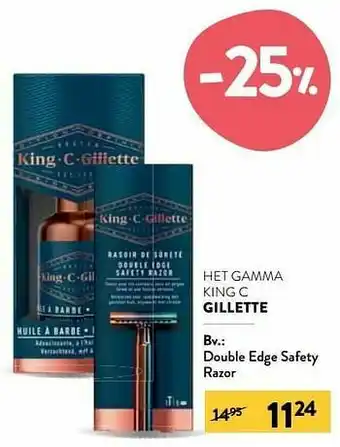 Double edge safety razor