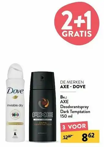Axe deodorantspray dark temptation