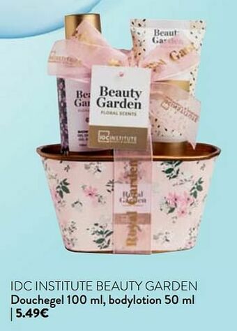 Idc institute beauty garden douchegel bodylotion