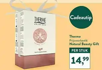 Holland & Barrett Natural beauty gift aanbieding