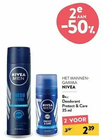 Di Deodorant protect + care aanbieding