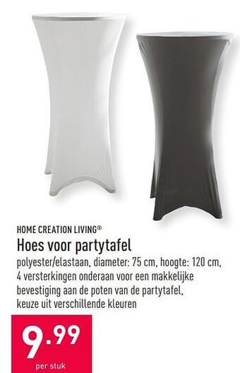 Hoes voor partytafel