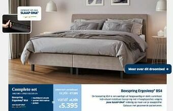 Sleeplife Boxspring ergosleep bs4 aanbieding
