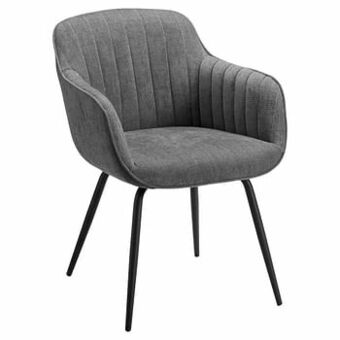 Kwantum Stoel Como Grijs aanbieding