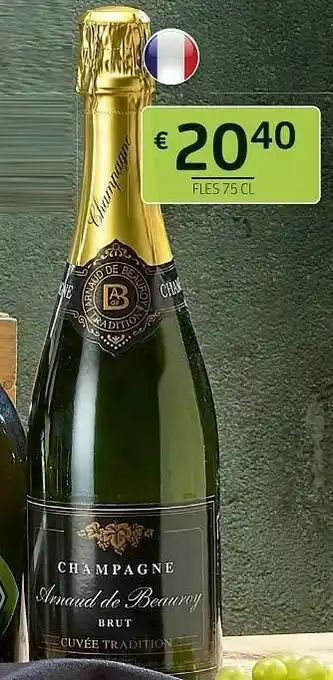 BelBev Champagne aanbieding