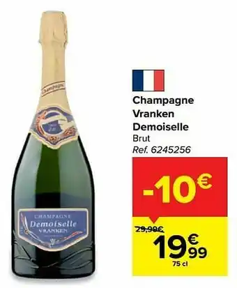 Champagne vranken demoiselle brut