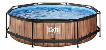 Dreamland EXIT zwembad Ø 3 x H 0,76 m Wood aanbieding