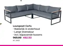 GAMMA Loungeset Corfu aanbieding