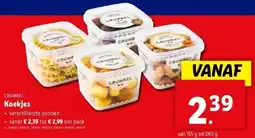 Lidl Koekjes aanbieding