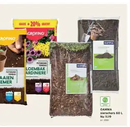 GAMMA GAMMA sierschors 60 L aanbieding