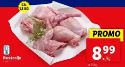 Lidl Parkkonijn 1.5 kg aanbieding