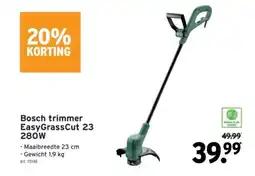 GAMMA Bosch trimmer EasyGrassCut 23 280W aanbieding