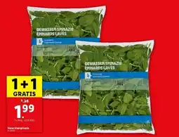 Lidl Verse bladspinazie aanbieding