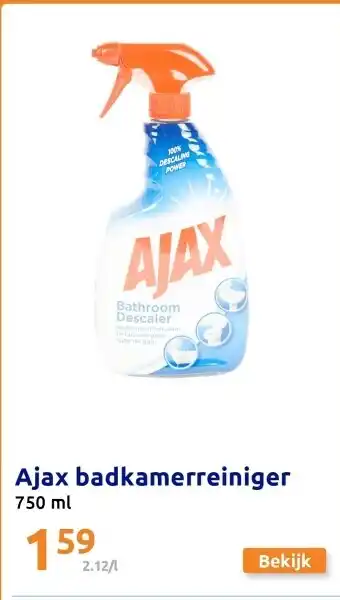 Action Ajax badkamerreiniger aanbieding