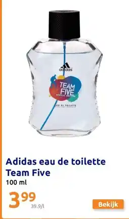 Action Adidas eau de toilette Team Five aanbieding