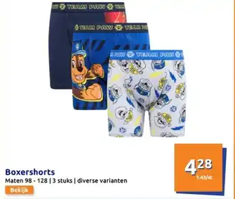 Action Boxershorts aanbieding