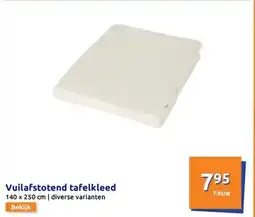 Action Vuilafstotend tafelkleed aanbieding