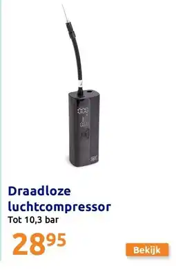 Action Draadloze luchtcompressor aanbieding