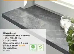 GAMMA Vensterbank MDF Leisteen aanbieding