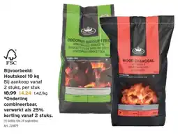 GAMMA Houtskool 10 kg aanbieding