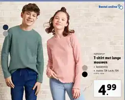 Lidl T-shirt met lange mouwen aanbieding