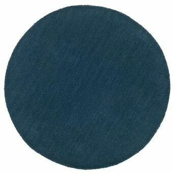 Tapijt Colours - petrolblauw - Ø68 cm - Leen Bakker