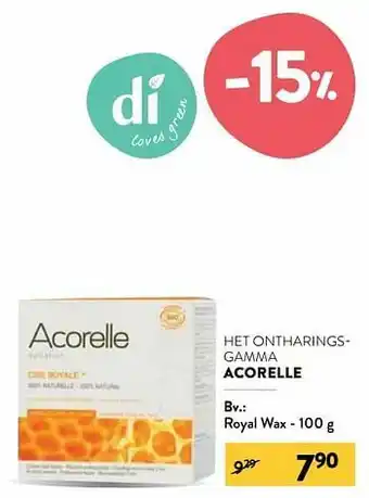 Di Royal wax aanbieding