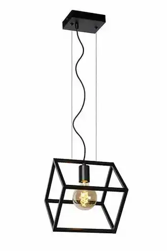 Zelfbouwmarkt Hanglamp - 1xe27 - Zwart aanbieding