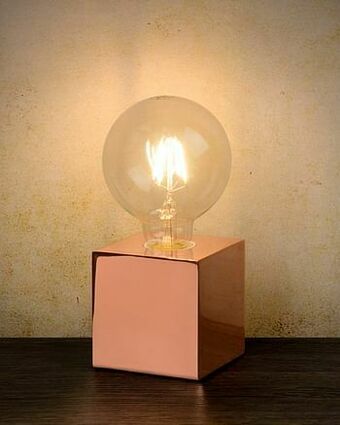 Zelfbouwmarkt Tafellamp Led - H8.5cm - E27 - 5w - 550lm - Koper aanbieding