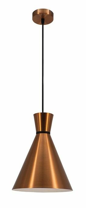 Zelfbouwmarkt Hanglamp Koper/wit Diam 25cm E27 Max60w aanbieding