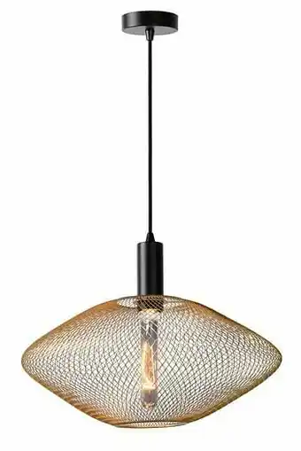 Zelfbouwmarkt Hanglamp - Ø 45 Cm - 1xe27 - Mat Goud / Messing aanbieding