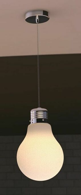 Zelfbouwmarkt Hanglamp Bulb 380x600mm Excl Lamp Led Mogelijk aanbieding