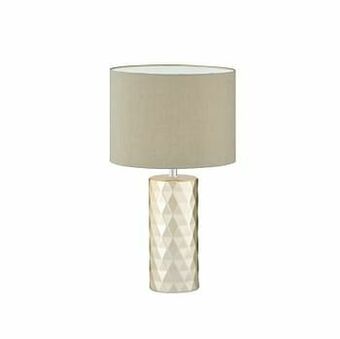 Zelfbouwmarkt Tafellamp 1x E27 Max.40w - Beige aanbieding