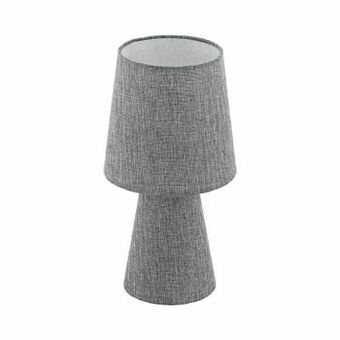 Zelfbouwmarkt Tafellamp Modern Grijs Textiel E14 aanbieding