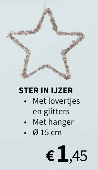 Ster in Ijzer