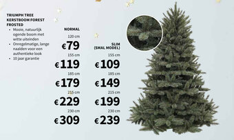 Triumph Tree Kerstboom Forest Frosted